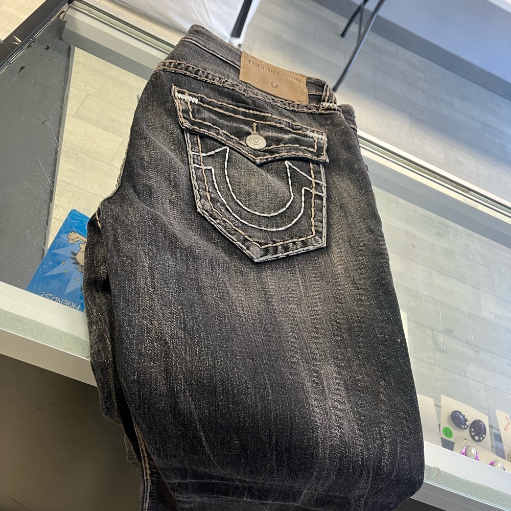 MENS TRUE RELIGION JEANS 3 PACK SIZE 38